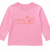 Pink Pumpkin Long Sleeve T-Shirt