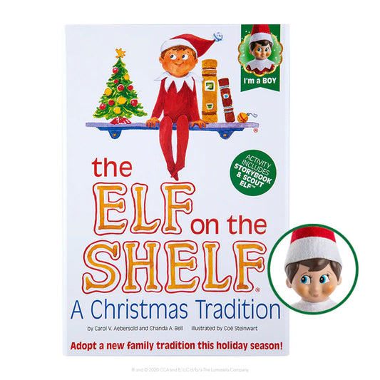 Elf on the Shelf- Boy with Blue Eyes