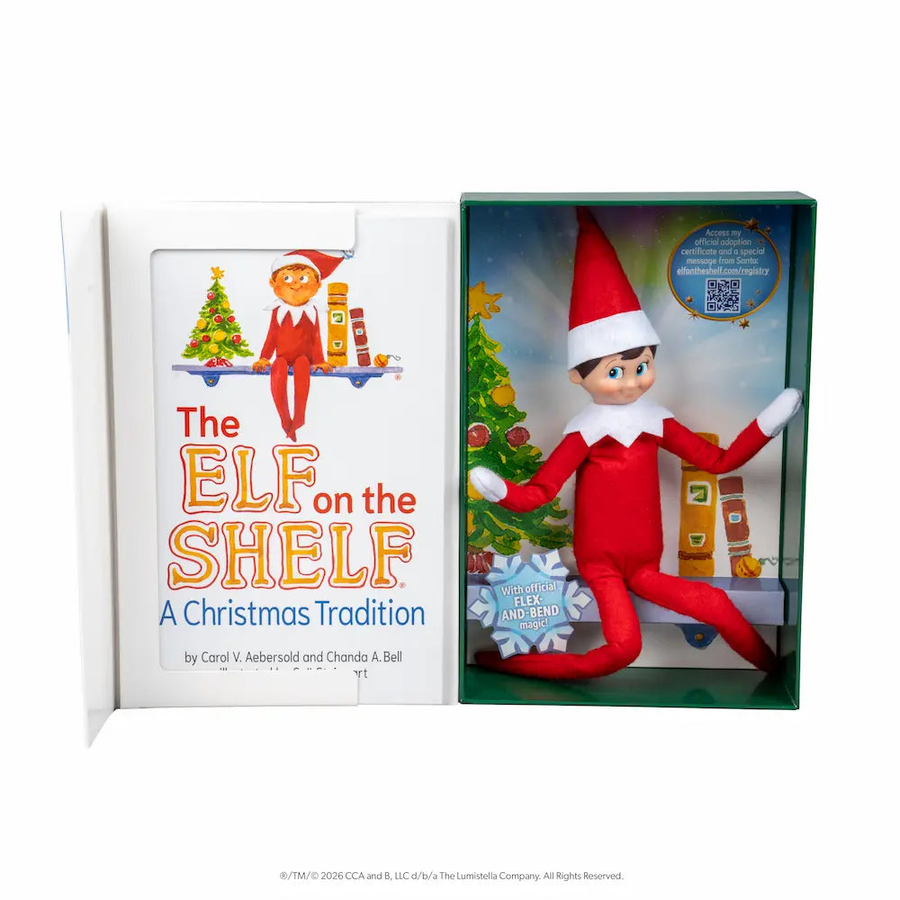 Elf on the Shelf - Boy with Blue Eyes