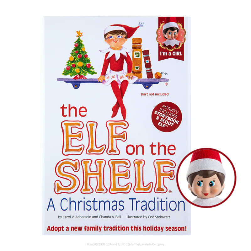 Elf on the Shelf- Girl with Blue Eyes