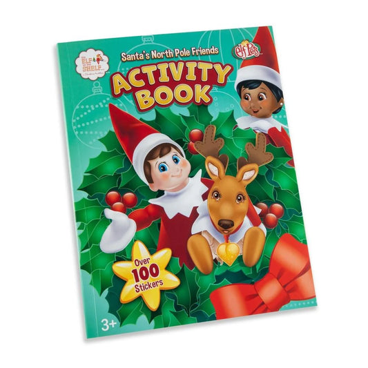 Elf on the Shelf Santa North Pole Friends- An Activity Book