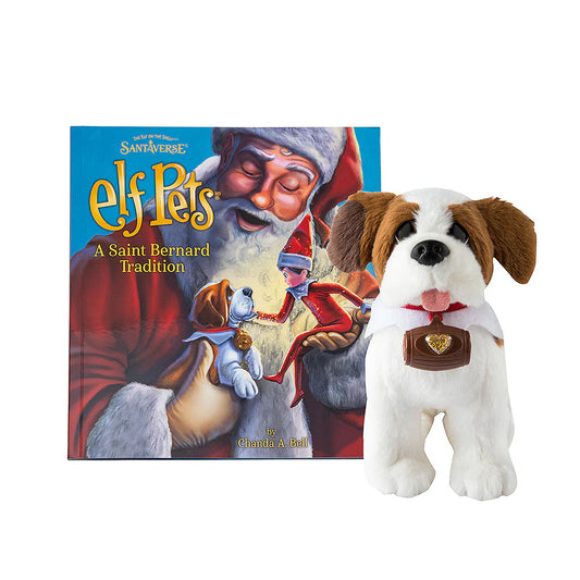 Elf of the Shelf Elf Pets®: A St. Bernard Tradition