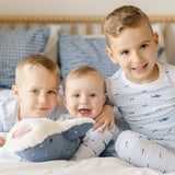 Joy Street Sharks Two Piece Long Pajamas