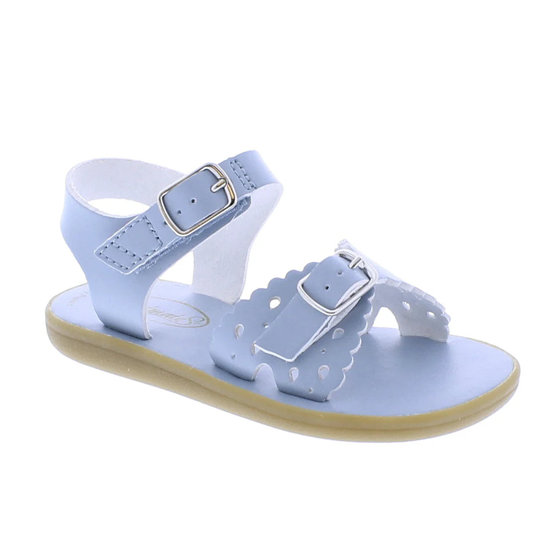 Footmates Eco-Ariel Sandal - Blue Fog Micro
