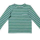 Oso & Me Edward T-Shirt- Forest Stripe