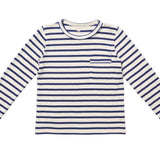 Oso & Me Edward T-Shirt- Navy Stripe