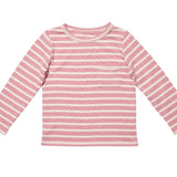 Oso & Me Edward T-Shirt- Rose Stripe