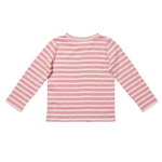 Oso & Me Edward T-Shirt- Rose Stripe