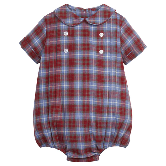 Little English Eli Bubble- Stafford Plaid