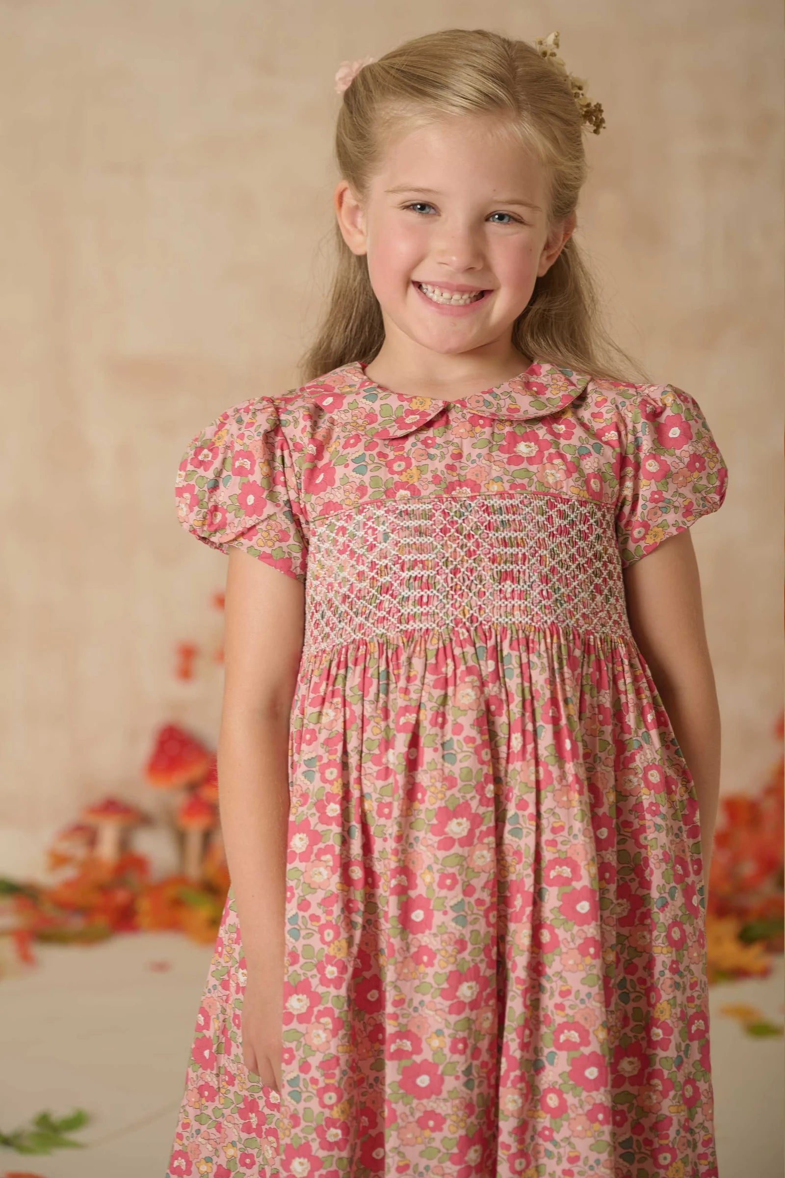Question Everything Emerson Hand Smocked Dress