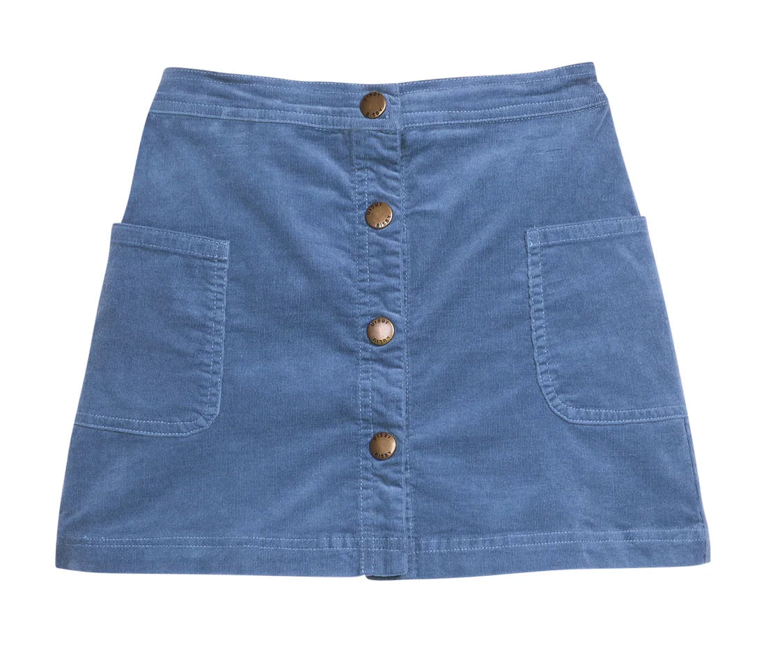 Bisby Emily Skirt- Navy Corduroy