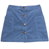 Bisby Emily Skirt- Navy Corduroy