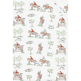 Nellapima Equestrian Chase Receiving Blanket