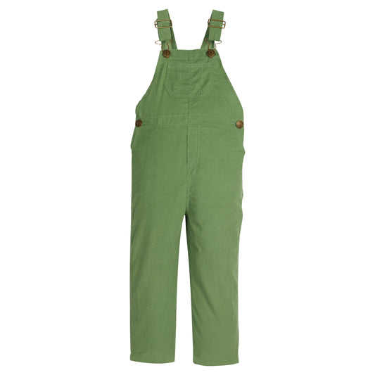 Little English Essential Overall- Watercress Corduroy