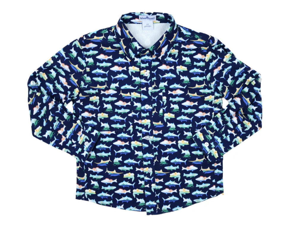 BlueQuail Catch Of The Day Long Sleeve Shirt