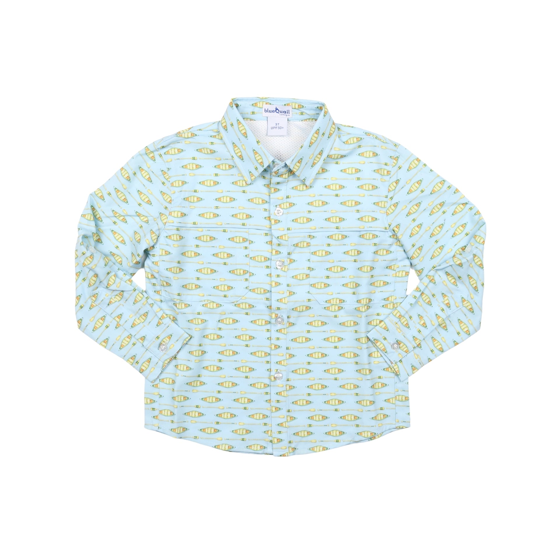 BlueQuail Canoes Long Sleeve Shirt for Kids