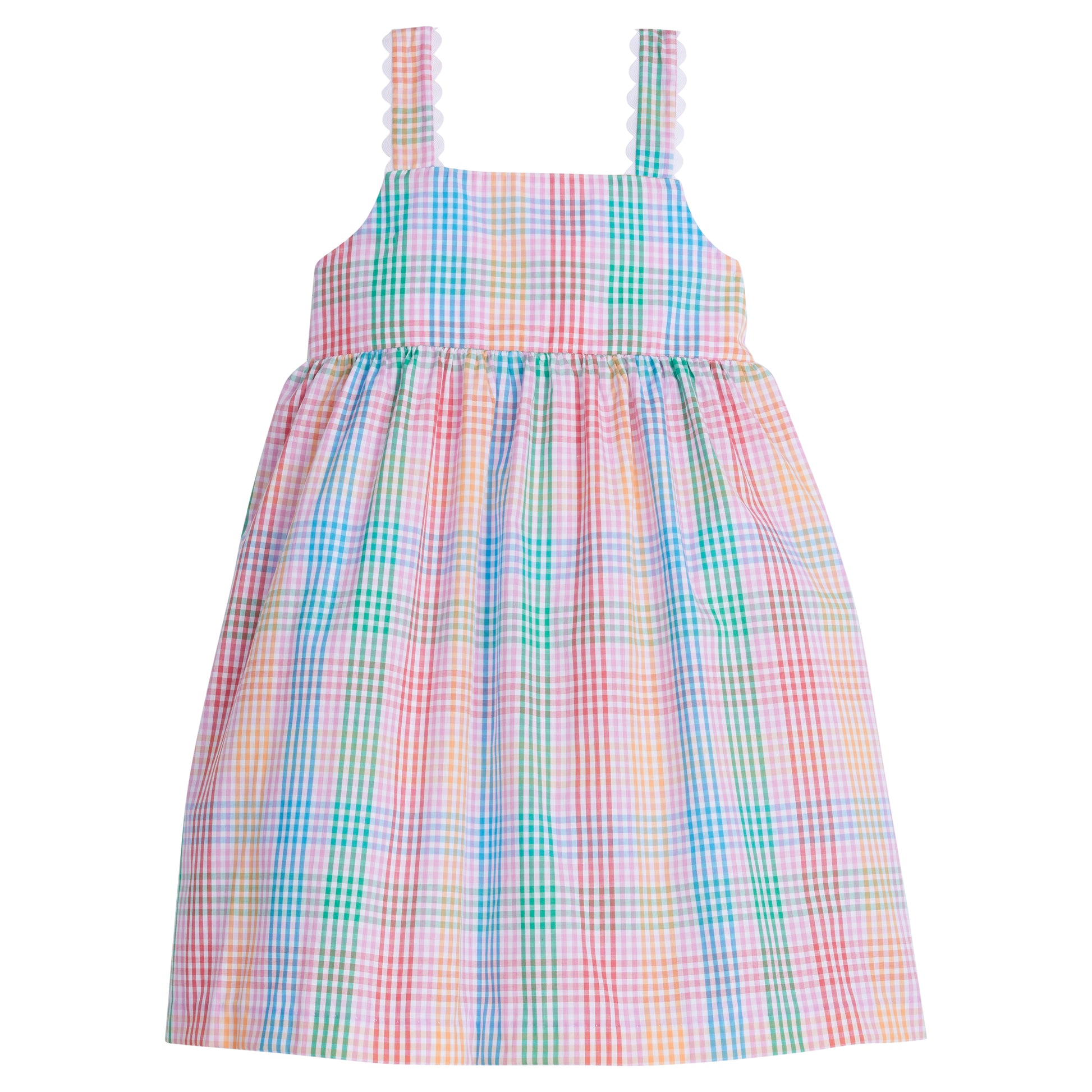 Little English Evie Dress- Preppy Plaid