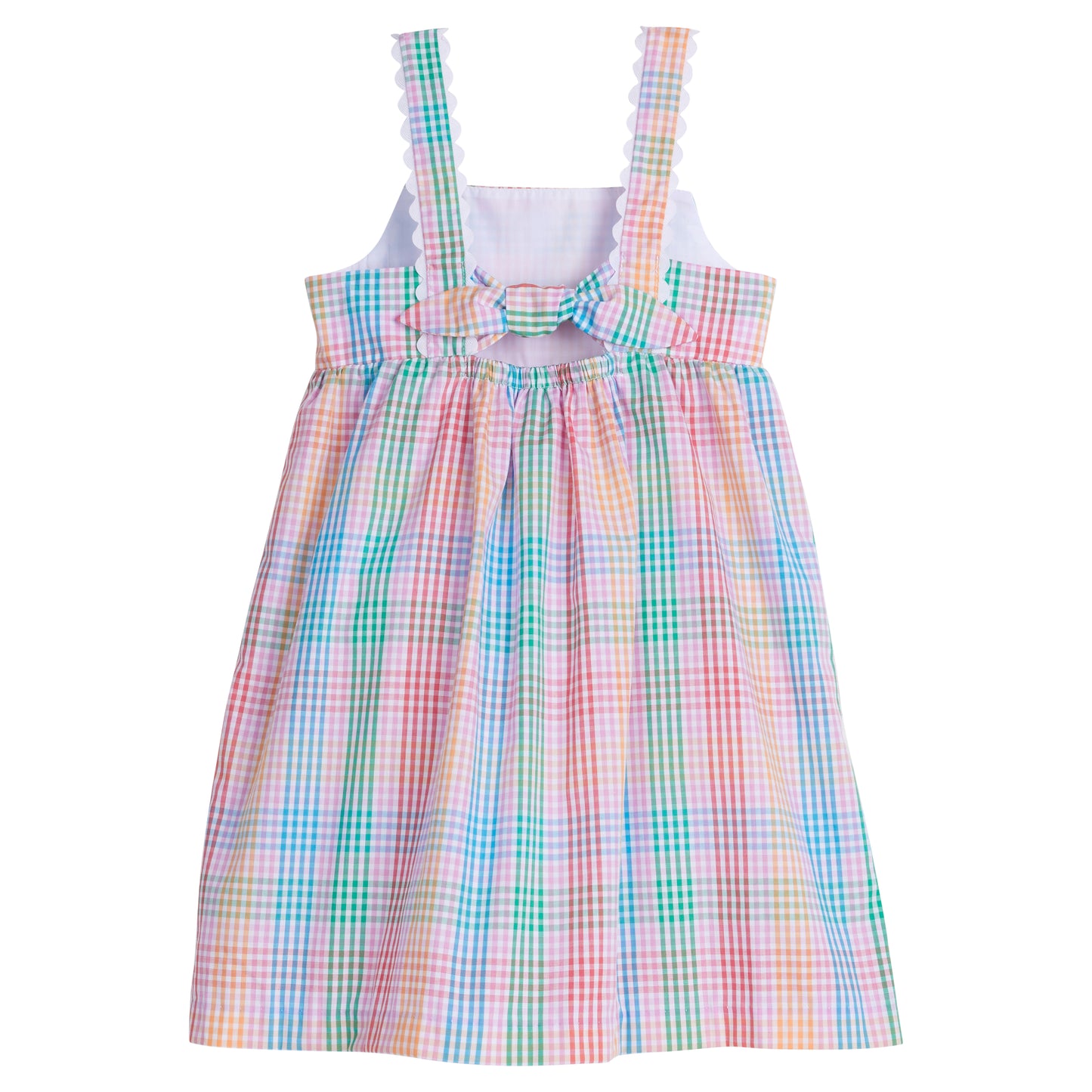 Little English Evie Dress- Preppy Plaid