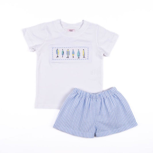 Shop Teeta Fly Fish Wyatt Short Set