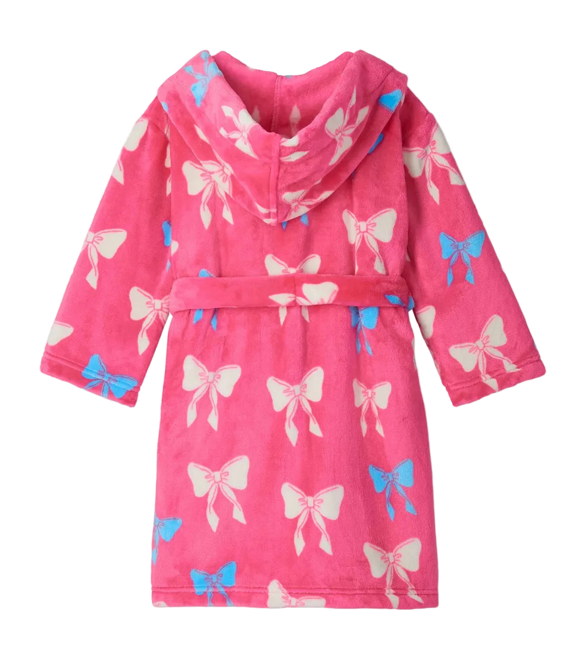 Hatley Big Bows Fuzzy Fleece Robe