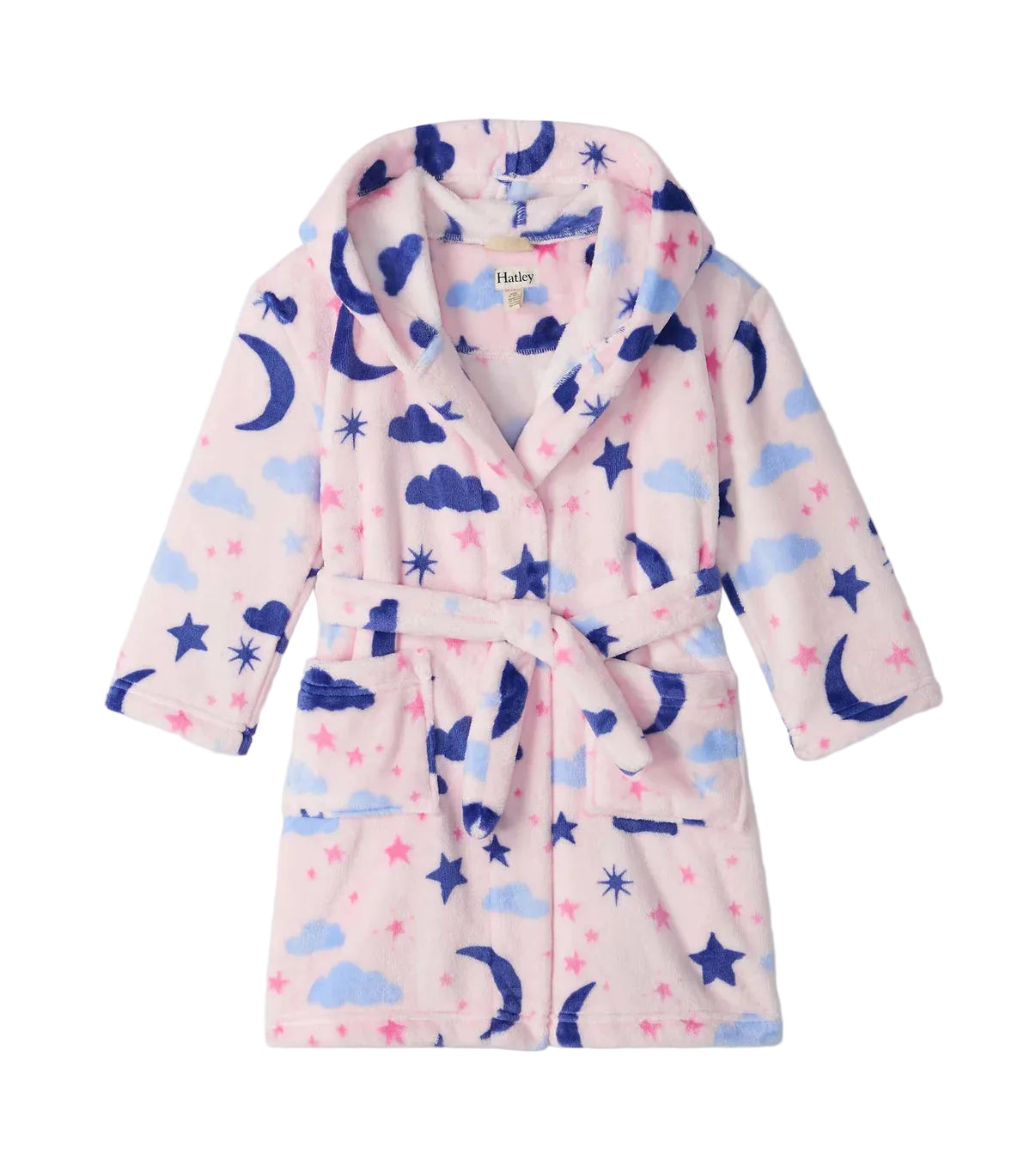 Hatley Night Sky Fuzzy Fleece Robe