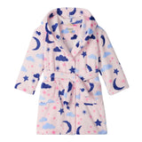 Hatley Night Sky Fuzzy Fleece Robe