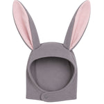 Band of the Wild Gray Bunny Bonnet