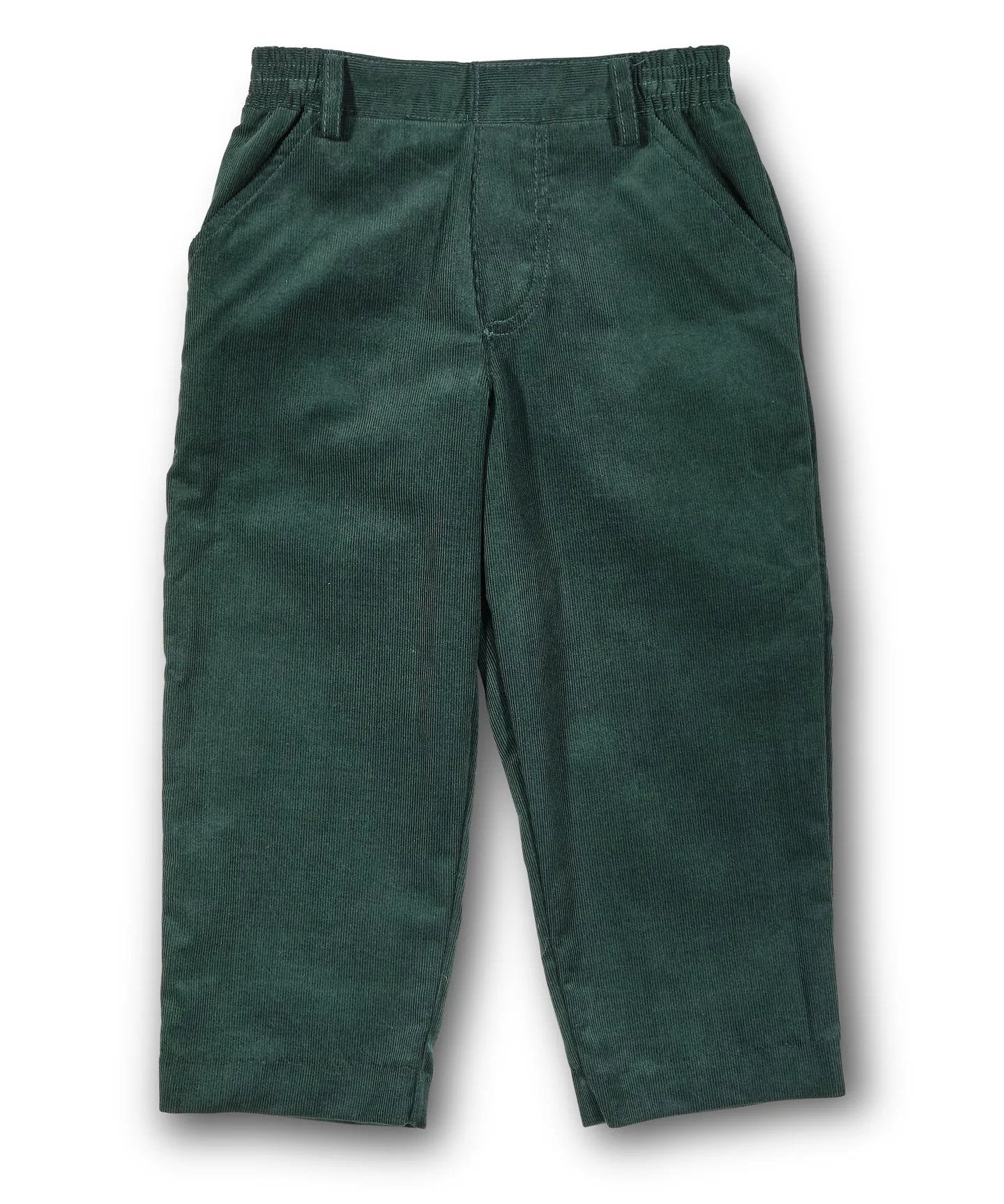 Florence Eiseman Green Corduroy Fake Fly Pants