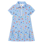 Florence Eiseman School Print Performance Knit Dress