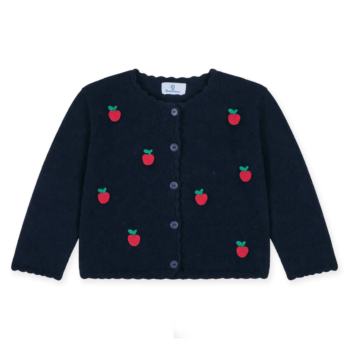 Florence Eiseman Sweater with Apples