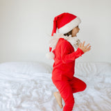 Red Holiday Elf Pajama Costume