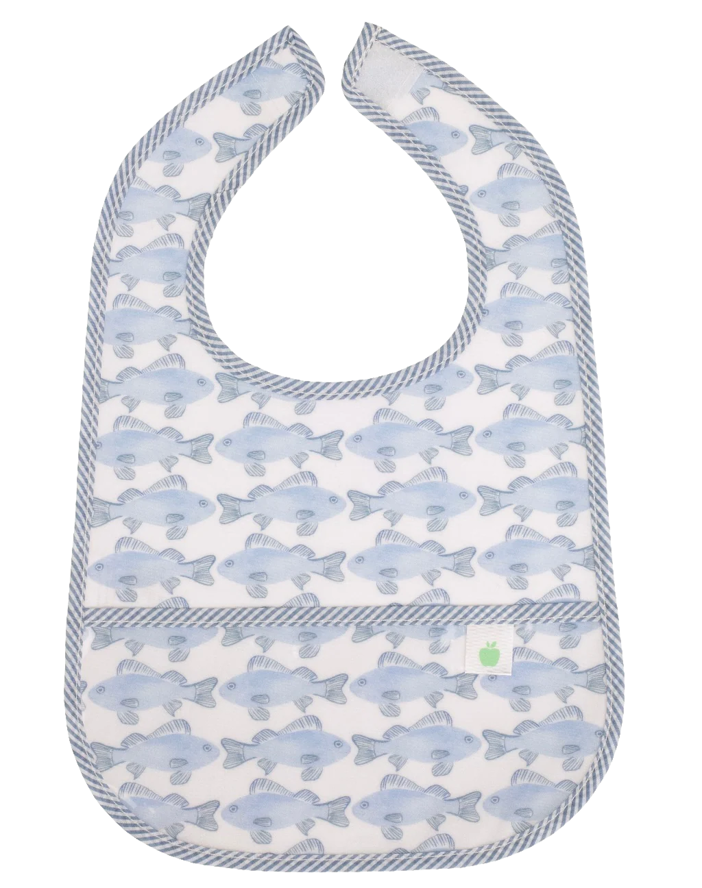 The Wipe It Bib- Fish