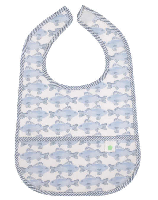 The Wipe It Bib- Fish