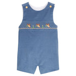 Little English Smocked Vintage Jon Jon- Flying Mallard