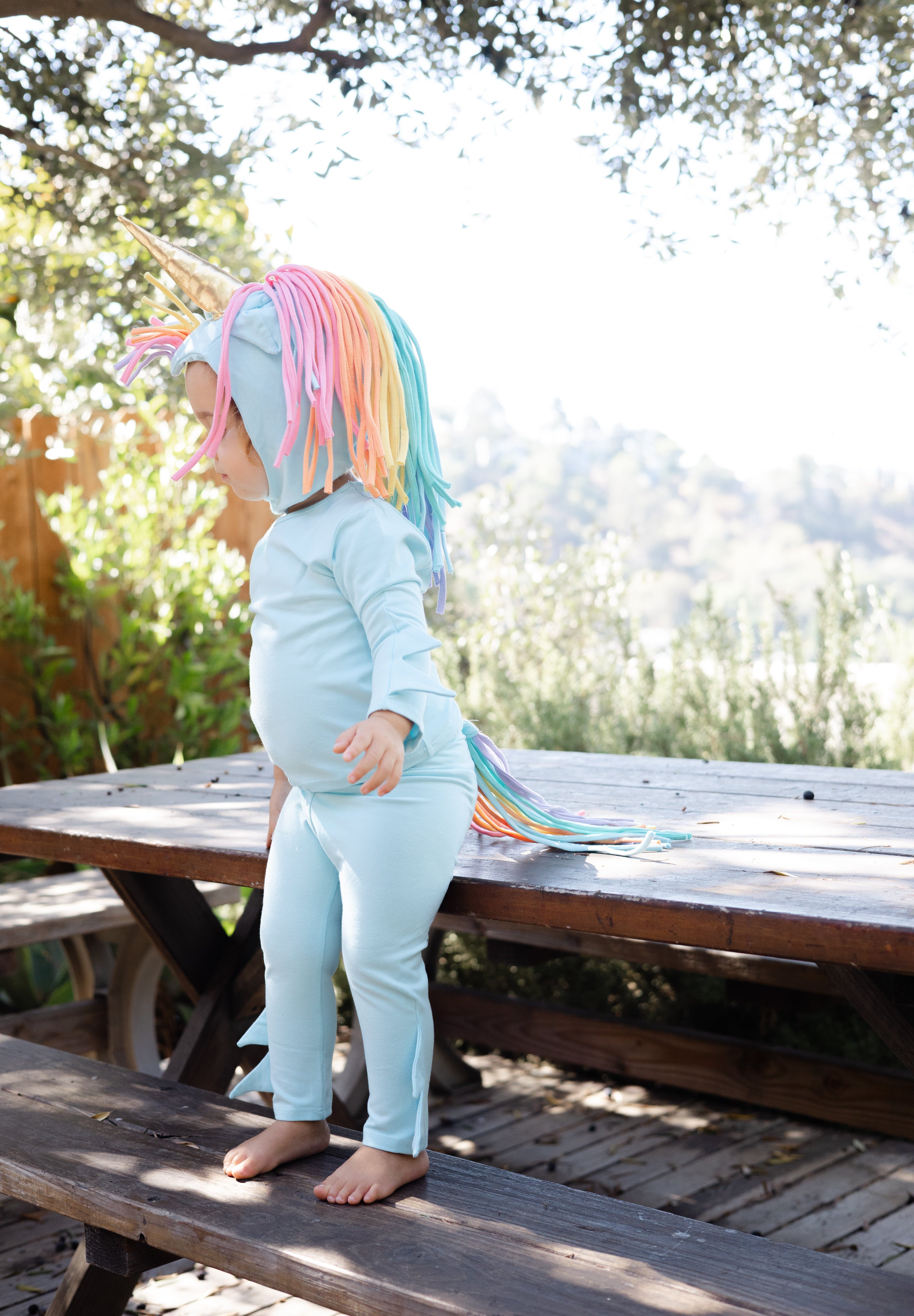 Band of the Wild Baby Blue Unicorn Halloween Costume