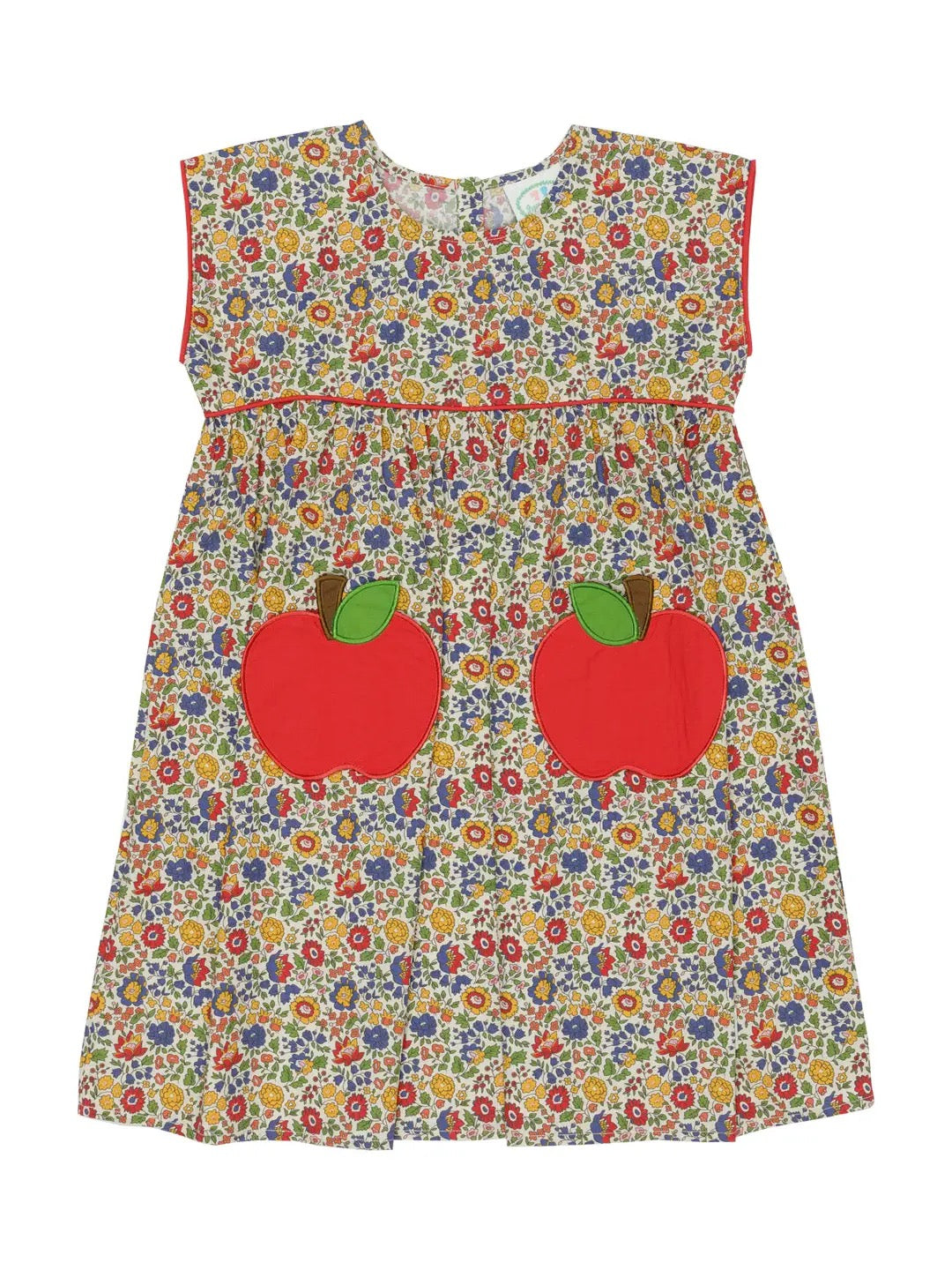 Grace and James Floral Apple Pocket Dress