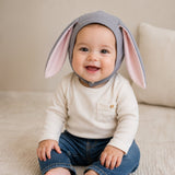 Gray Bunny Bonnet