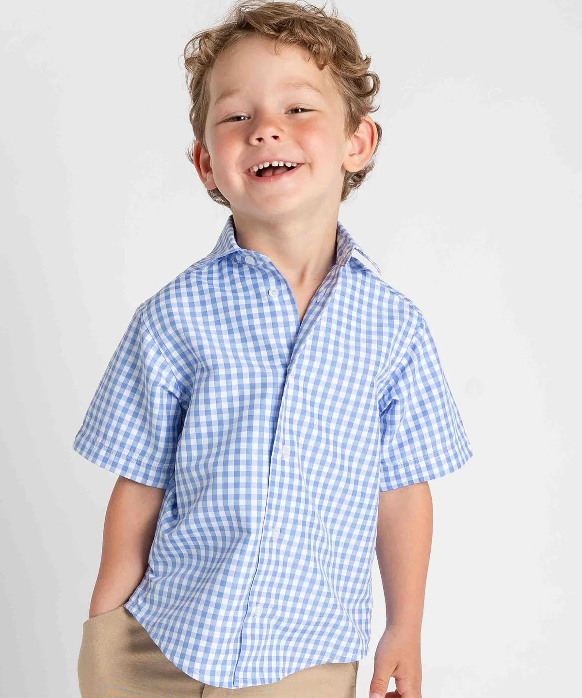 Gingham Camp Shirt