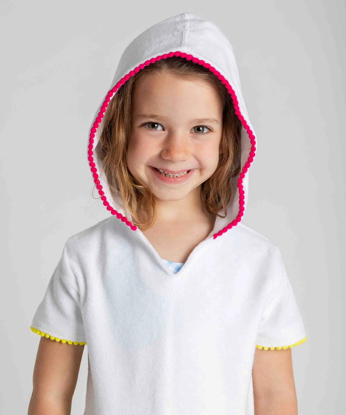 Florence Eiseman Terry Coverup With Pom Poms