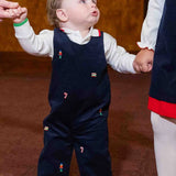 Florence Eiseman White Polo With Multi Tipping