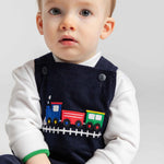 Florence Eiseman Corduroy Longall With Train