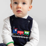 Florence Eiseman Corduroy Longall With Train