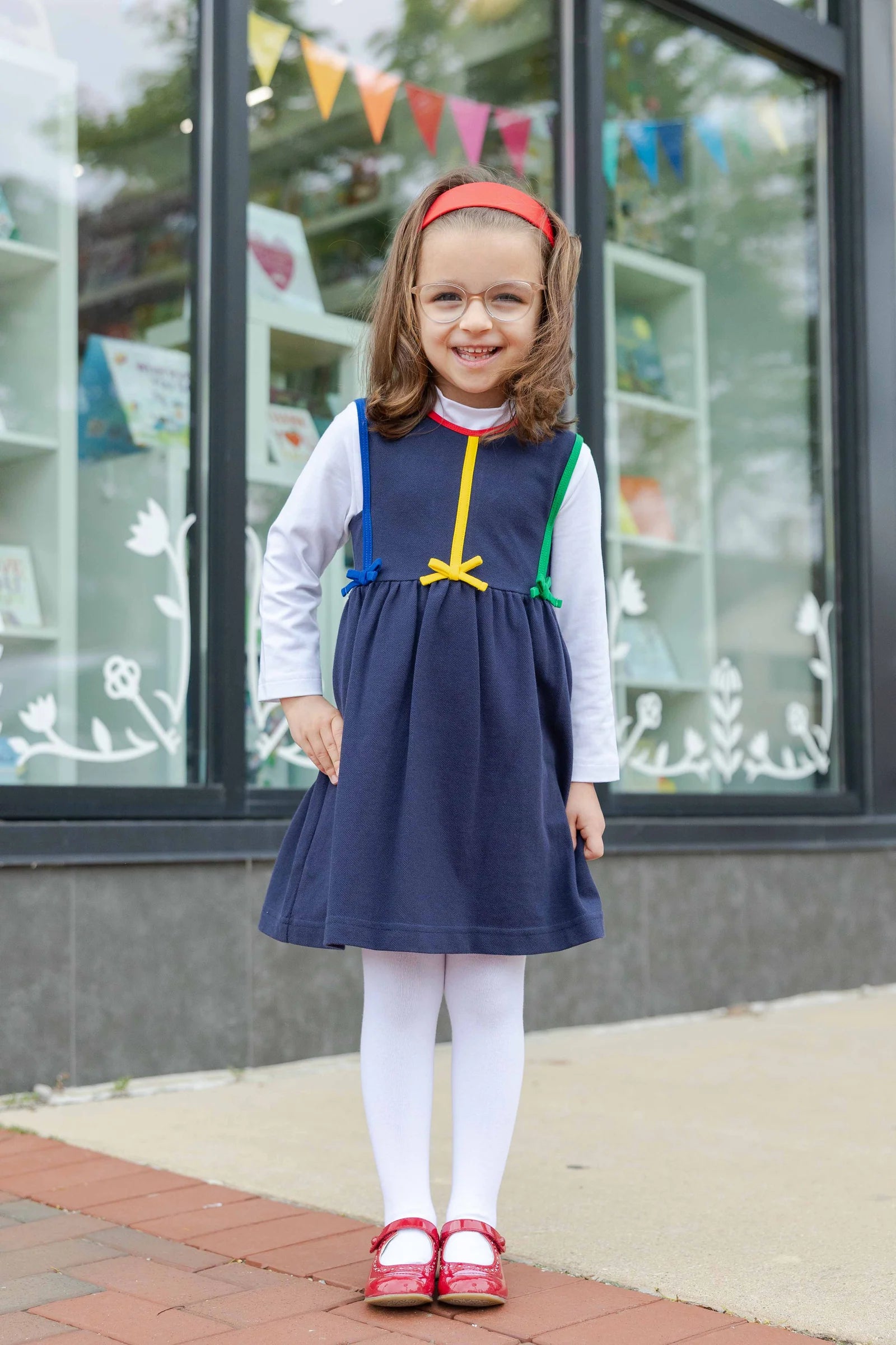 Florence Eiseman Pique Knit Jumper with Bows
