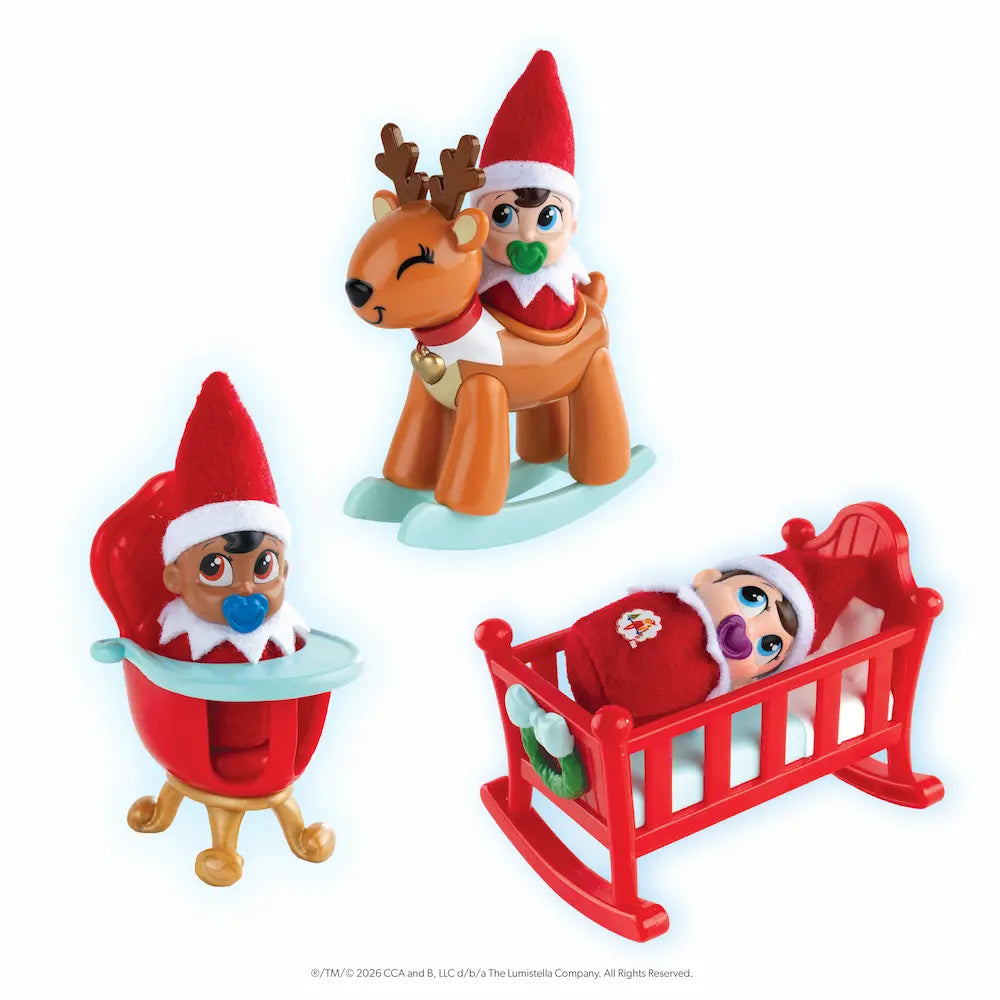 Elf on the Shelf Frost Pips® Elf Baby Nursery Essentials Play Set