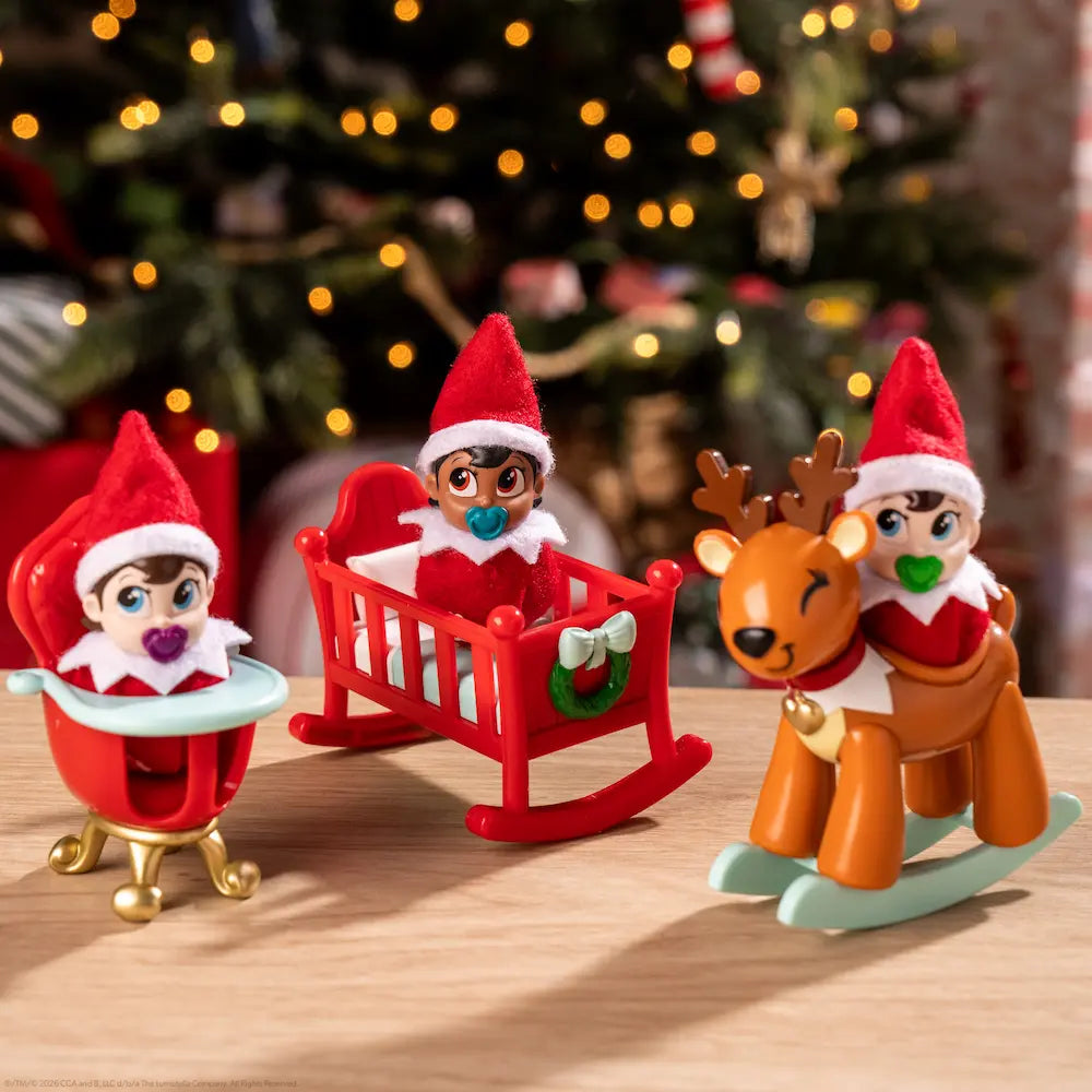 Elf on the Shelf Frost Pips® Elf Baby Nursery Essentials Play Set