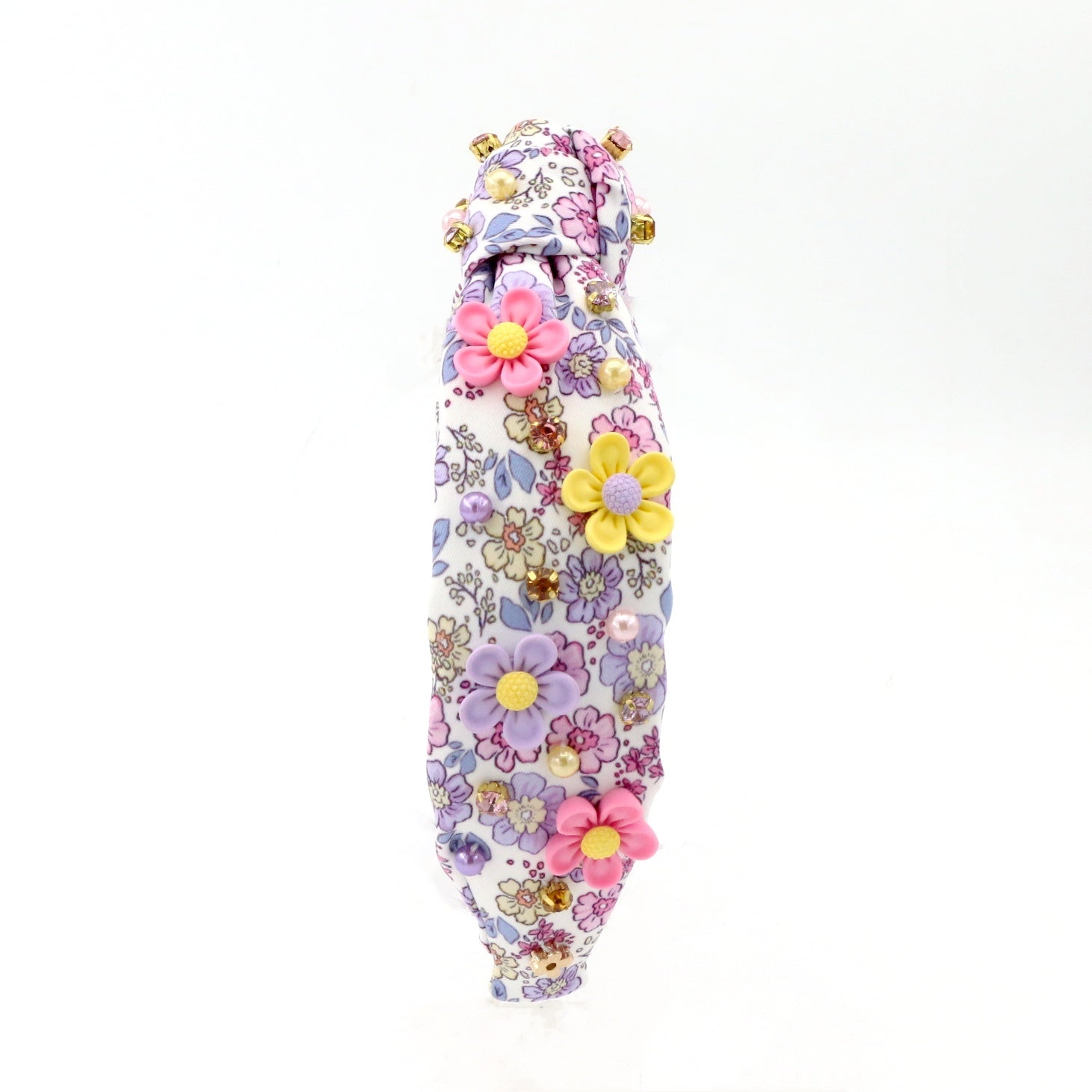 Poppyland Fall Floral Knot Headband
