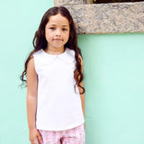 White Florentina Girl Top