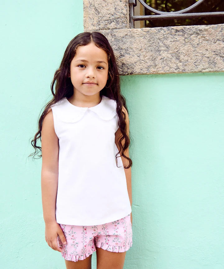 White Florentina Girl Top