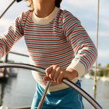 Marina Stripe Knit Sweater