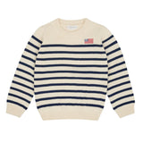 Minnow Americana Breton Stripe Knit Sweater